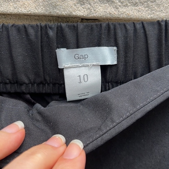 GAP Tencel Elastic Waist with Zipper Fly Pants Sz 10 - Picture 7 of 13